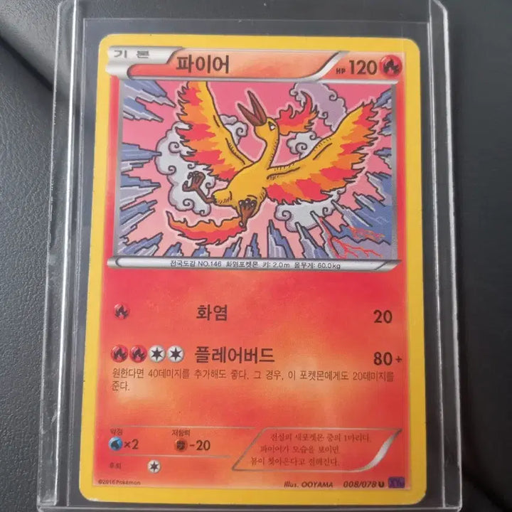 [BUNJANG] XY Fire Pokémon Card (2016) / 파이어XY 포켓몬카드 (2016)