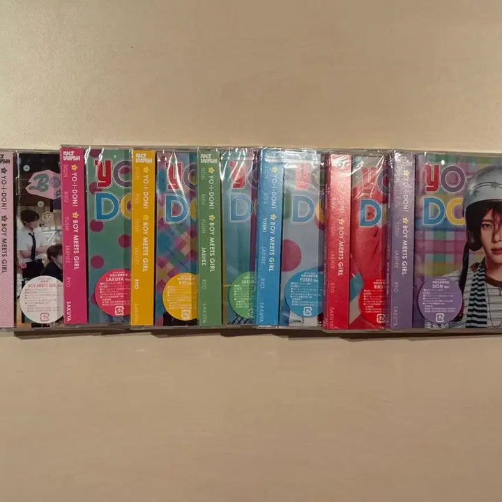 [BUNJANG] NCT WISH Japan "YO-I-DON! / BOY MEETS GIRL" Single 8 Type Set (Sealed) / [미개봉] 엔시티위시 요이동 일본 싱글 8종 세트