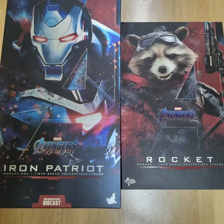 [BUNJANG] Hot Toys Iron Patriot Rocket Figure / 핫토이 아이언 패트리어트 로켓 피규어