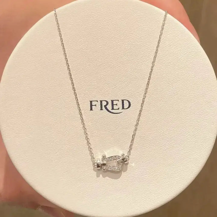 [BUNJANG] Fred Force 10 18K White Gold Necklace / 프레드 포스텐 목걸이 화이트골드