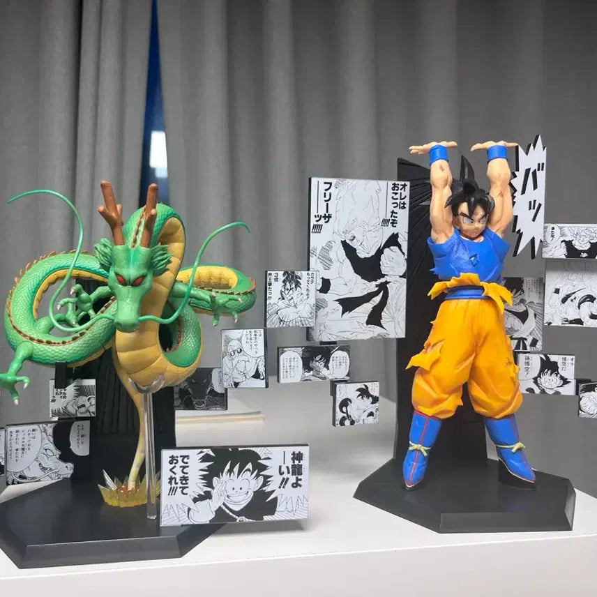 [BUNJANG] Ichiban Kuji Dragon Ball 40th Anniversary Prize A &amp; Ra-oh Figure Set (Unsealed) / (개봉양품) 제일복권 드래곤볼 40주년 A상,라원 일괄