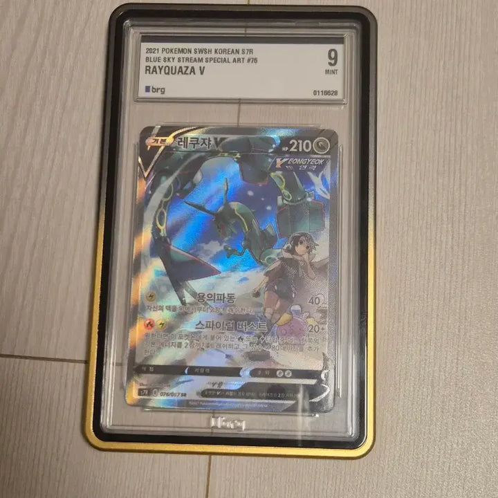 [BUNJANG] Rayquaza V Special Illustration Rare Graded Card / 포켓몬카드 레쿠쟈v 특일