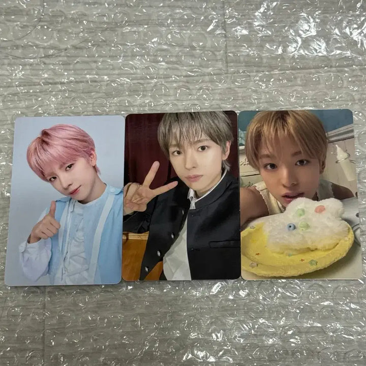 [BUNJANG] NCT WISH Yushi Japanese Fanmeeting Tower Records Jewel Group Photocard Lucky Draw Split Set / 엔시티 위시 유우시 일본 팬미팅 타워레코트 쥬얼 단체 포카 양도 트레카 위시돌 버블냥 분철 교환 럭드