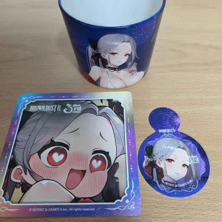 [BUNJANG] Brown Dust 2 Maid Cafe Special Set / 브라운더스트2 쁘페 메이드카페 특전 미카엘라