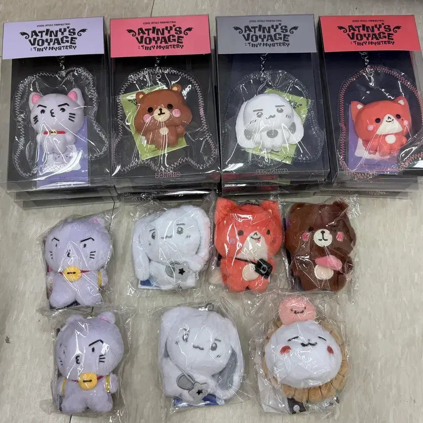 [BUNJANG] ATEEZ Jongho 2026 Fanmeeting ATINY VOYAGE MD Squishy Charm (Sealed) / 미개봉 정품 스퀴시 종호 / 2026 에이티즈 팬미팅 ATINY VOYAGE 엠디 스퀴시키링