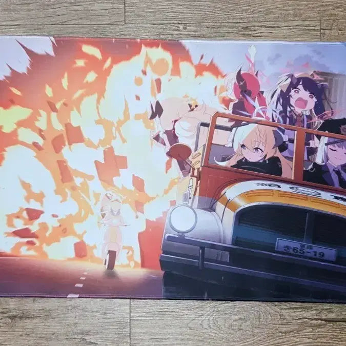 [BUNJANG] Blue Archive Gourmet Research Society Desk Mat / 블루아카이브 미식연구회 장패드