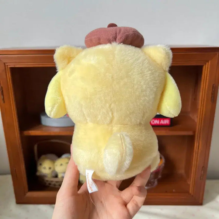 [BUNJANG] Sanrio Pompompurin Cat Plush / 산리오 폼폼푸린 네코 고양이 인형