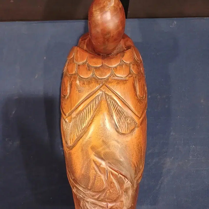 [BUNJANG] Vintage Wooden Duck Figurine / 나무오리(목안)