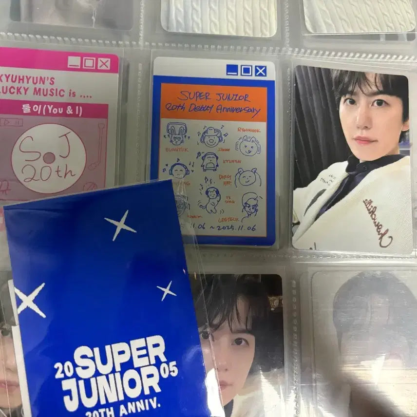 [BUNJANG] Super Junior 20th Anniversary Kyuhyun Lucky Draw Photocard / 슈퍼주니어 20주년 슈주 럭키카드 규현 포카 양도