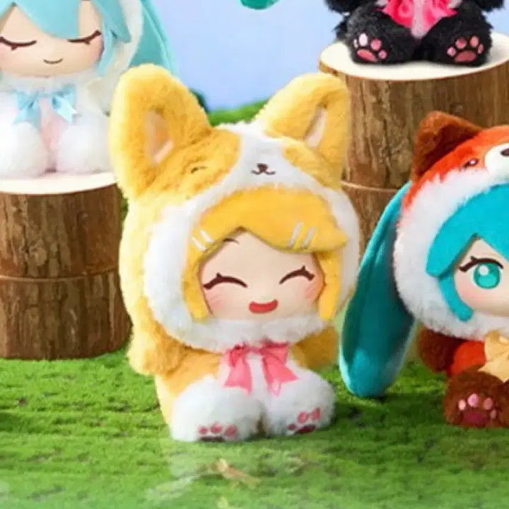 [BUNJANG] LDCX Kagamine Rin Forest Series Cuties Doll (Sealed) / [미개봉]LDCX 하츠네 미쿠 카가미네 린 큐티즈 인형 숲속 동물 포레스트 시리즈