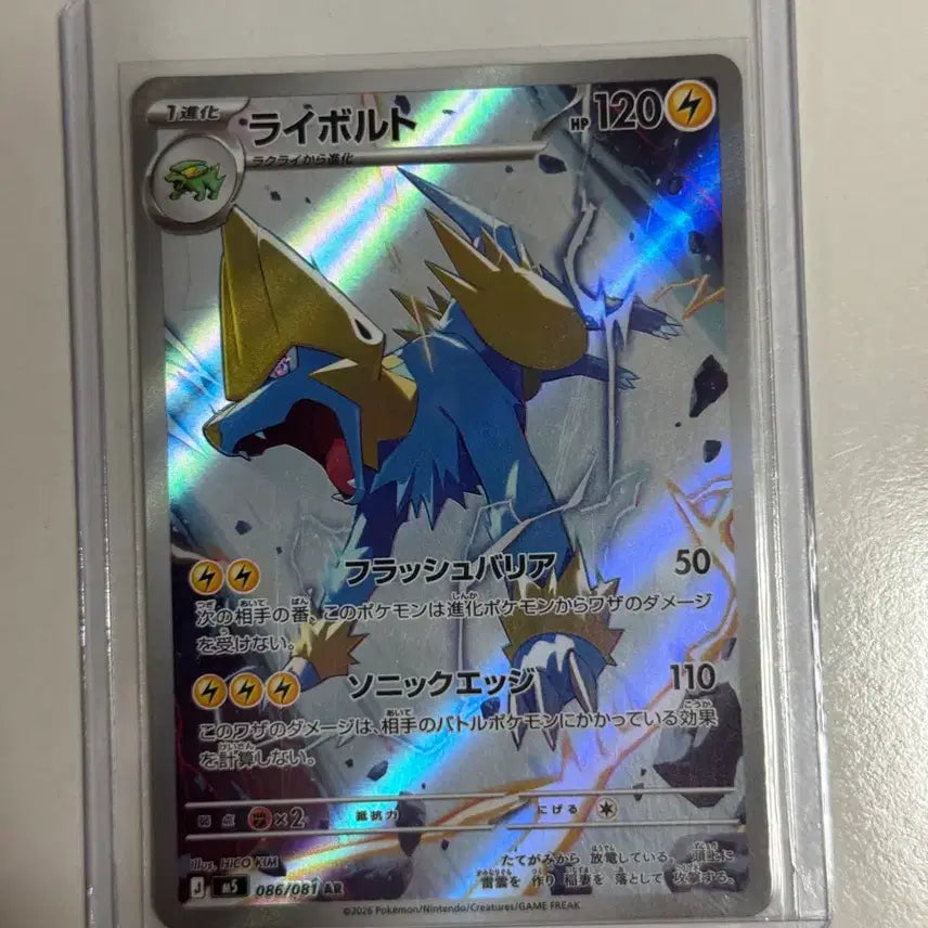 [BUNJANG] Pokemon Card Thunderbolt AR / 포켓몬카드 썬더볼트 ar