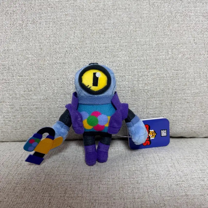 [BUNJANG] Brawl Stars Rico Authentic Keychain Plush / 정품 브롤스타즈 리코 키링 인형