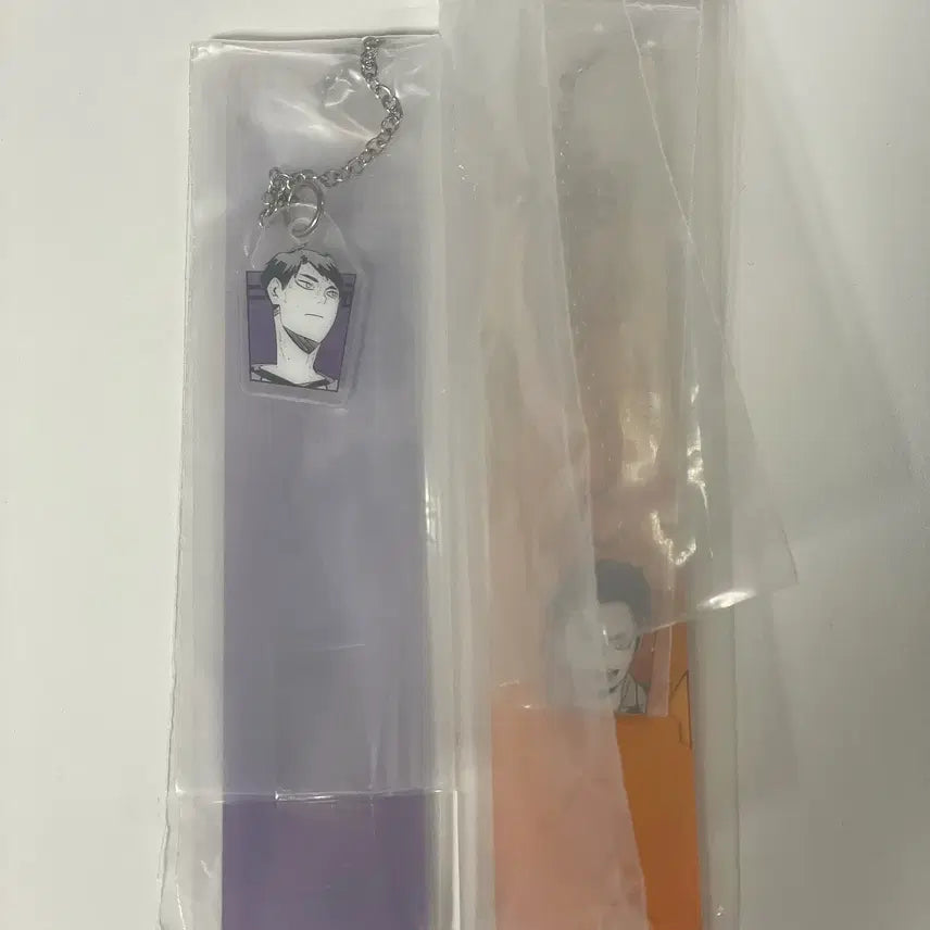 [BUNJANG] Haikyu!! Jump Shop Original Art Acrylic Bookmark - Daichi Sawamura &amp; Wakatoshi Ushijima (Bundle Set) / 하이큐 중프샵 점프샵 원화 아크릴 북마커 사와무라 다이치 우시지마 와카토시