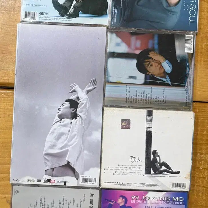 [BUNJANG] Jo Sung Mo CD Collection (Albums 1-5, Classic, VCD) / 조성모 시디 (1집~5집 &amp; 클래식 &amp; VCD)