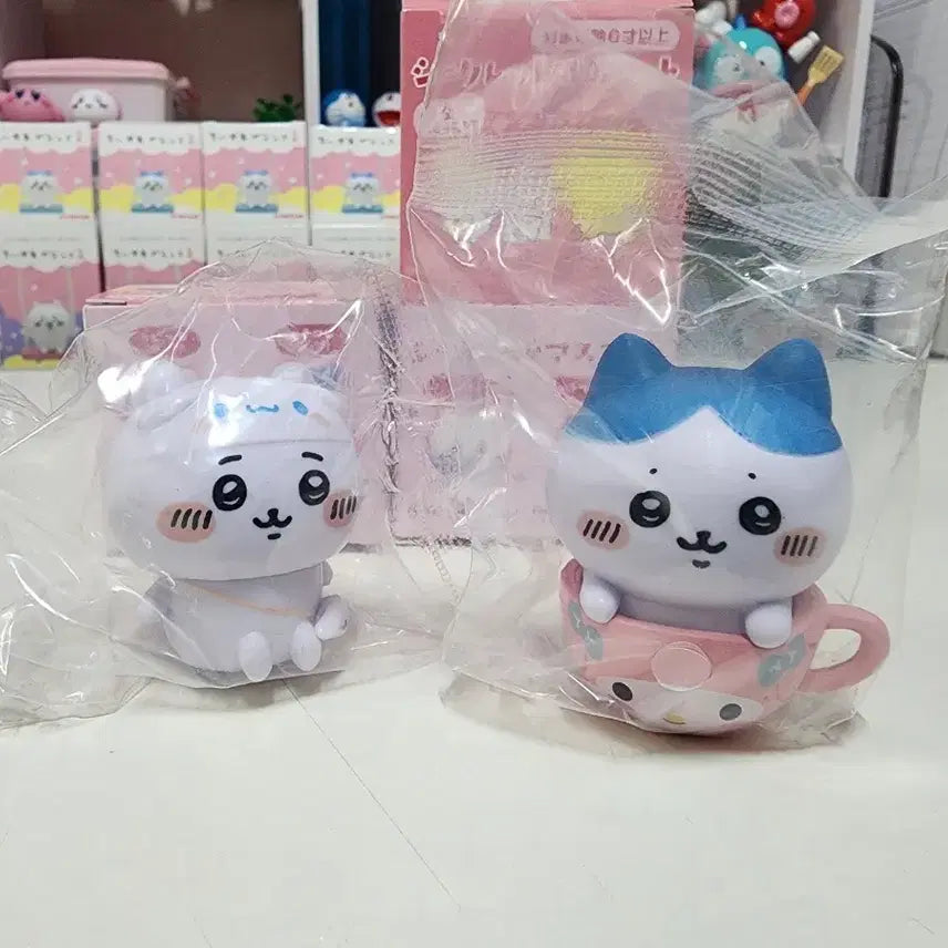[BUNJANG] Cheekawaii Secret Mascot Cup Figure Bundle Set / 먼작귀 2개일괄 치이카와시크릿 마스코트 컵피규어