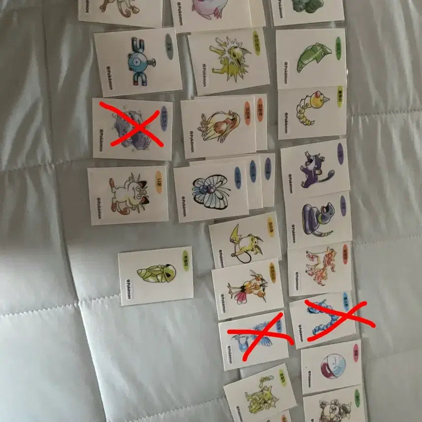 [BUNJANG] Pokemon Sticker Swap / 포켓몬 띠부씰 교환 합니다