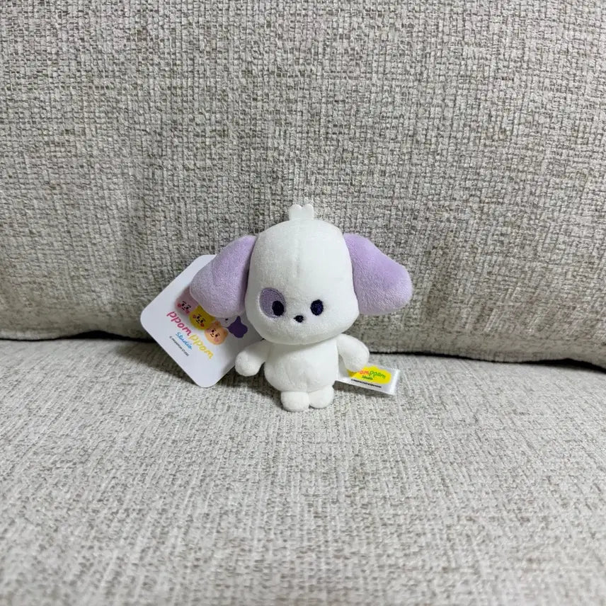 [BUNJANG] PomPom Studio Coco 8cm Dog Keyring Plush / 뽐뽐 스튜디오 코코 8cm 강아지 키링 인형