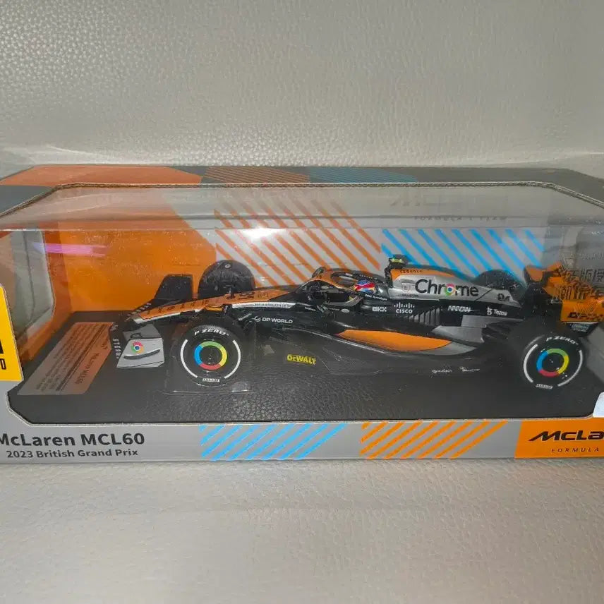 [BUNJANG] CCA McLaren MCL60 Oscar Piastri 1/24 Silverstone Grand Prix Edition Diecast Model / [새상품,무료배송] f1 맥라렌 영국 실버 에디션 피아스트리 1/24 다이캐스트