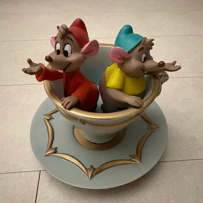 [BUNJANG] Disney Cinderella Jaq Figurines / 디즈니 신데렐라 자크거스 피규어