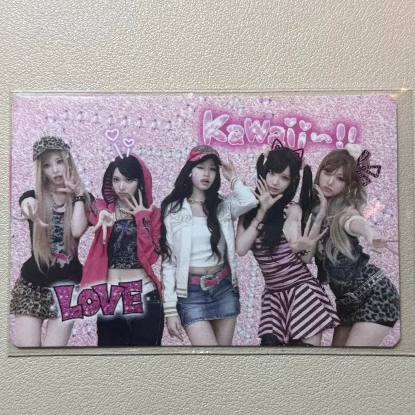 [BUNJANG] RESCENE Gyaru Attack Group Studio Photocard / 리센느 갸루어택 단체 공방 포카
