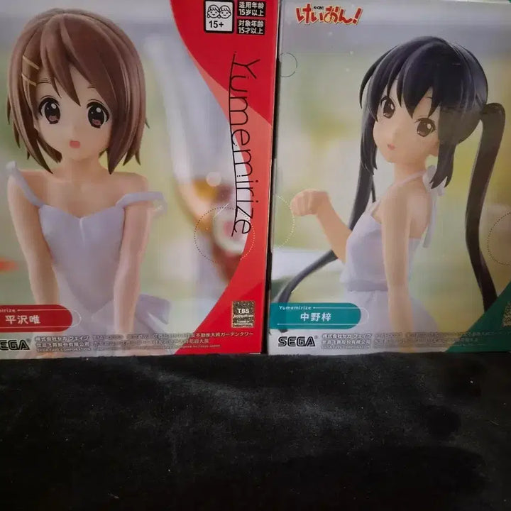 [BUNJANG] YumeMiru Risa &amp; Yui / Azusa Nakano Figure Set (Bundle) / 유메미리즈 라사와 유이/나카노 아즈사 피규어세트(일괄판매)