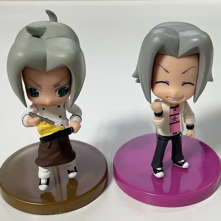 [BUNJANG] Katekyo Hitman Reborn! Hayato Gokudera Mini Gacha Deforme Figure (Chef &amp; Casual Wear) / 가정교사히트맨리본 가히리 고쿠데라 하야토 미니 가챠 디포메 데포르 피규어 셰프 사복