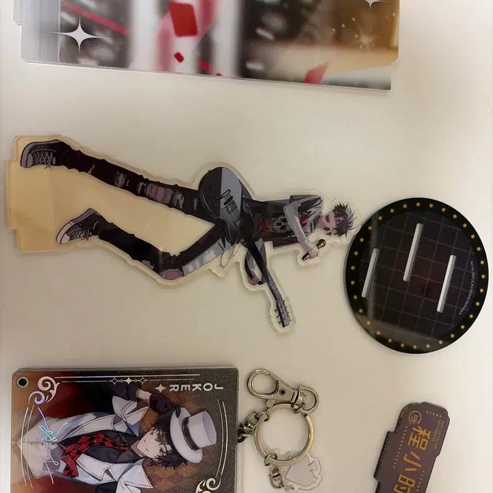 [BUNJANG] Qingxiaozi Acrylic Stand &amp; Keyring Bundle Set / 청샤오시 아크릴 스탠드&amp;키링 일괄 판매해요!