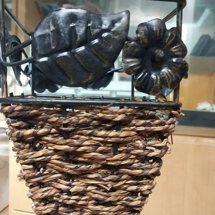 [BUNJANG] 1990s Japanese Vintage Iron Flower Stand Vase / 1990 일제 인테리어 철제 플라워 스탠드
