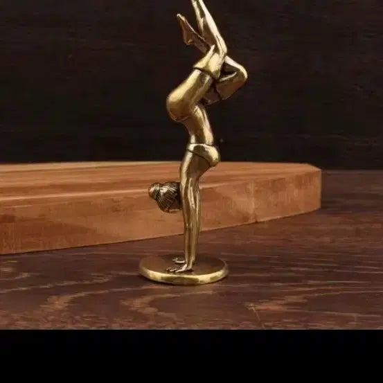 [BUNJANG] Brass Yoga Statue / 황동 요가 조각상