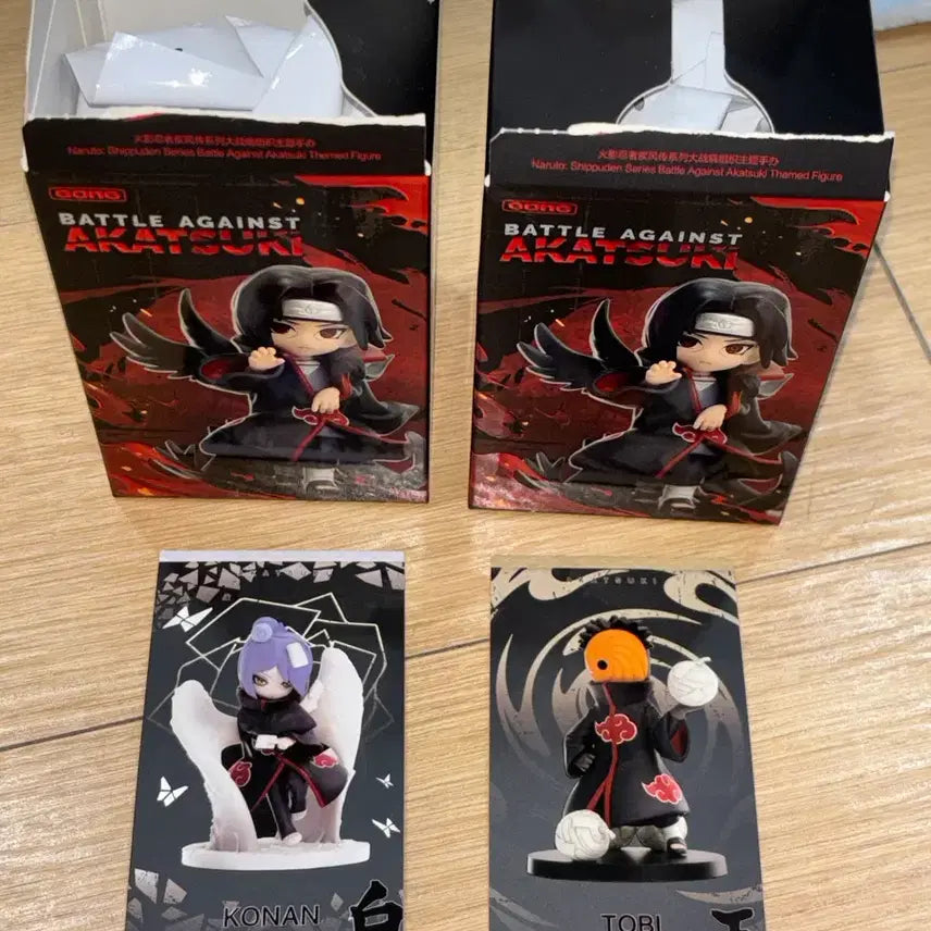 [BUNJANG] Naruto Akatsuki Tobi Konan Bundle Figure Set / 나루토 아카츠키 피규어 토비 코난 일괄