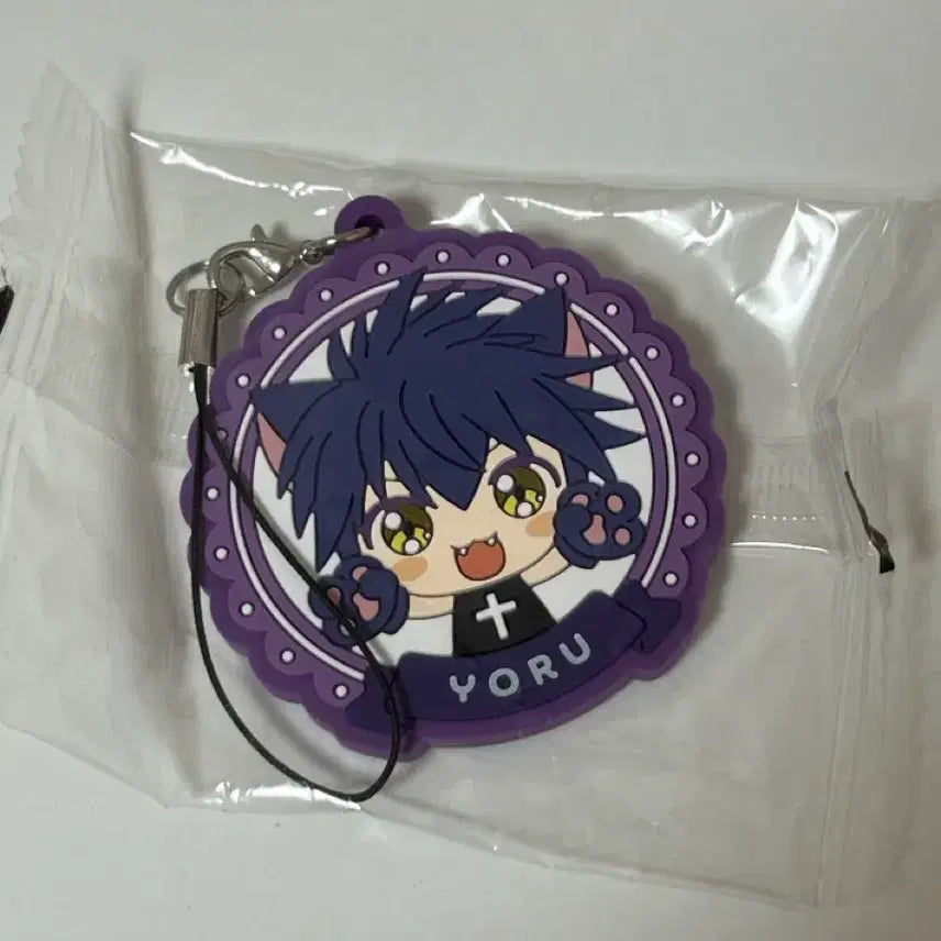 [BUNJANG] Kokoro Connect Yorun Rubber Keychain (Sealed) / 캐캐체 요루 러버 고무 키링 미개봉