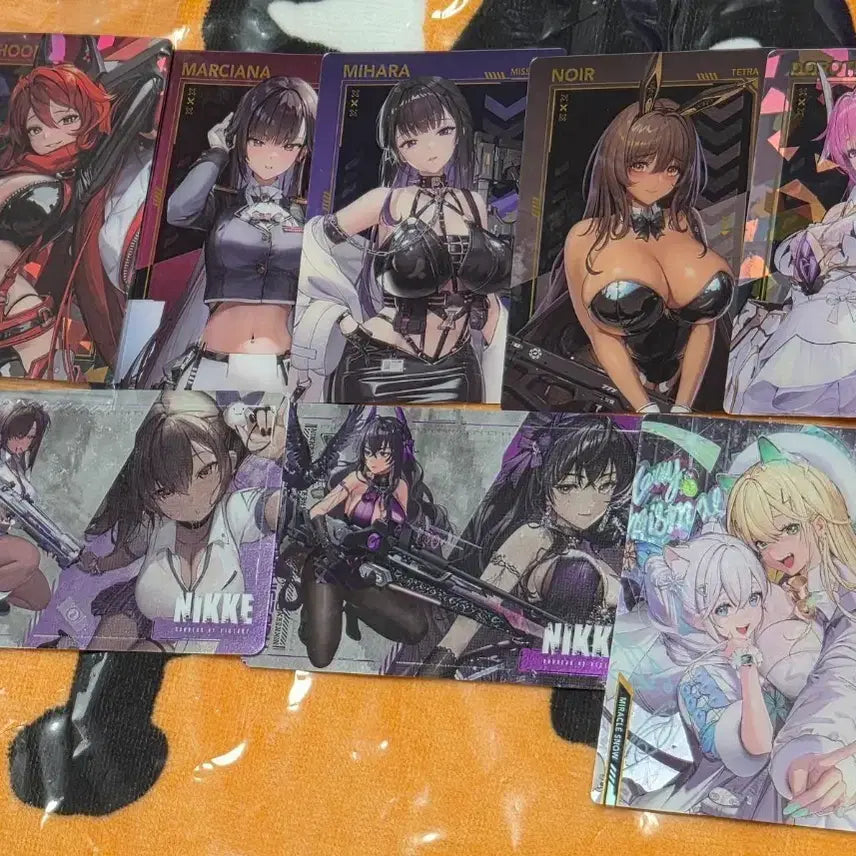 [BUNJANG] Nikke Character Cards Set (8 Types) / 니케 카드 8종 세트