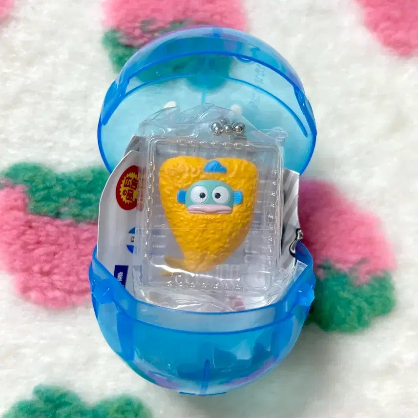 [BUNJANG] Sanrio Hangyodon Tempura Side Dish Lunch Box Gachapon Keychain / 산리오 한교동 튀김 반찬 도시락 가챠 키링 양도