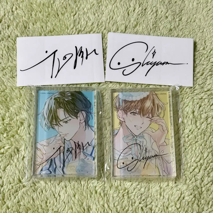 [BUNJANG] TXT Intermission 3D Sign Acrylic Standee Sticker Set / 인터미션 입체사인 아크릴 코롯토 싸인 스티커