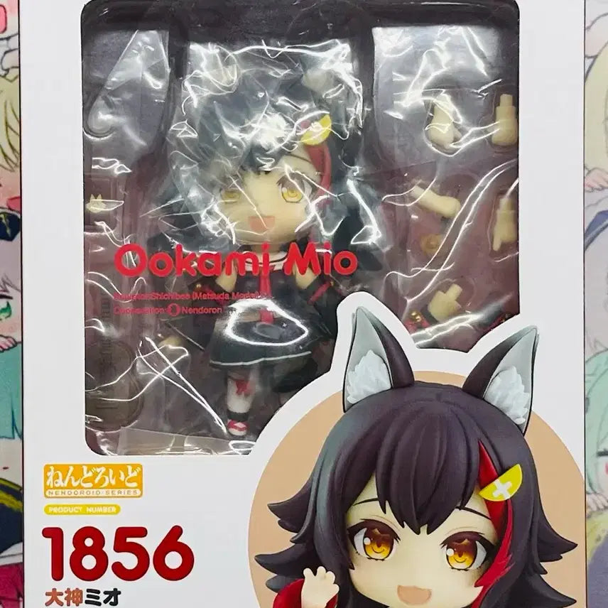 [BUNJANG] Good Smile Company Nendoroid Hololive Ookami Mio Figure / 굿스마일 넨도로이드 홀로라이브 오오카미 미오 피규어