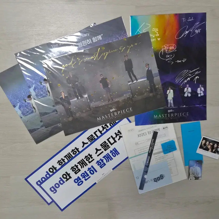 [BUNJANG] g.o.d Masterpiece Concert Official Goods Bundle Set / 지오디 마스터피스 콘서트 공식 굿즈 및 생카 굿즈