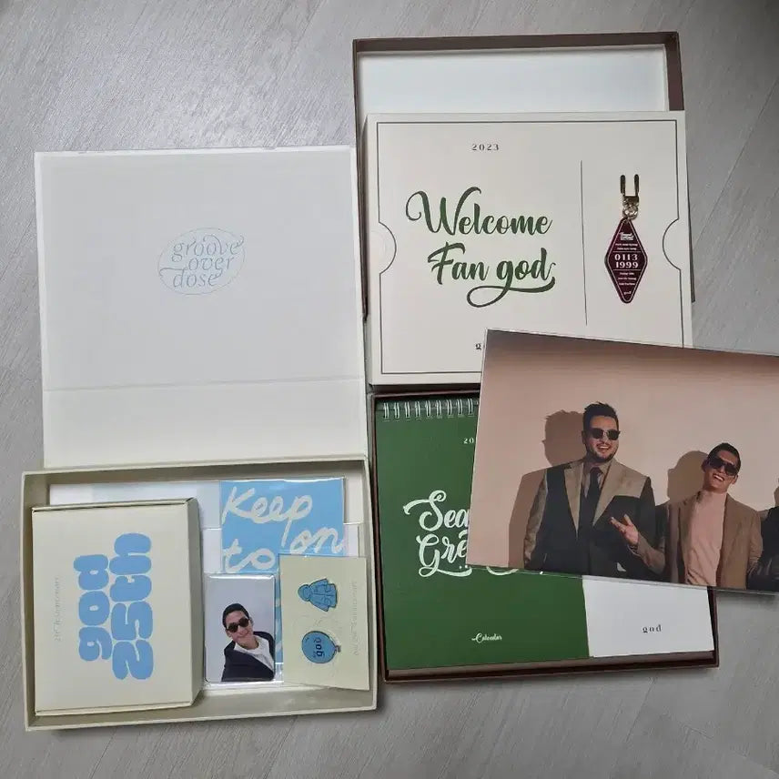 [BUNJANG] g.o.d 25th Anniversary Fanclub Kit 2023 Season&