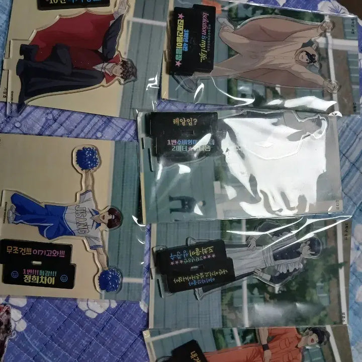 [BUNJANG] Garbage Time Jisanggo Sports Day Costume Acrylic Standee Bundle Set / 가비지타임 지상고 체육대회 코스튬 아크릴 스탠드[일괄]