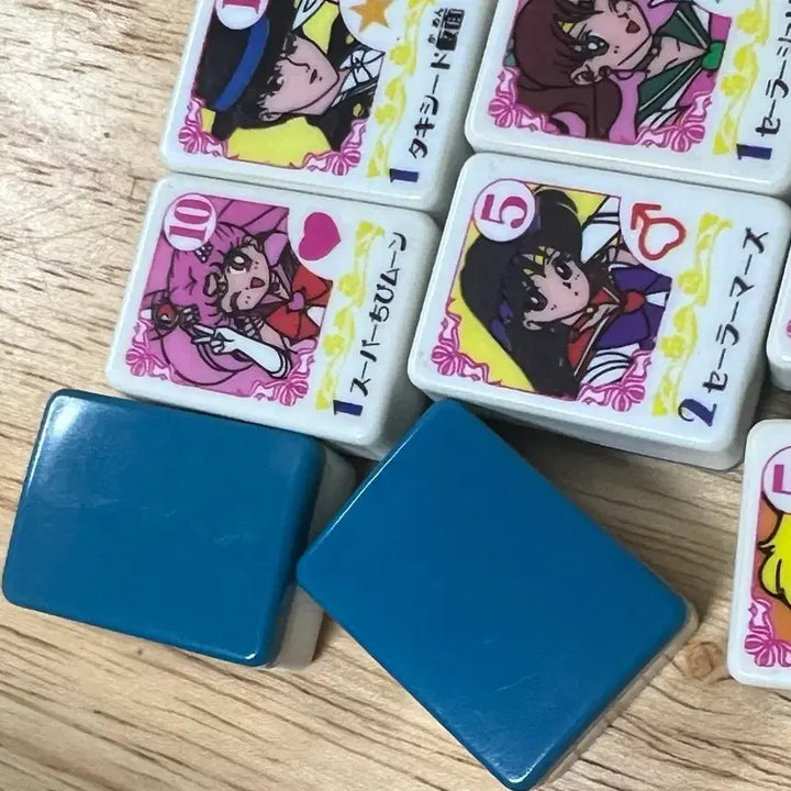 [BUNJANG] Sailor Moon Mahjong Set / 세일러문 마작 8개 일괄