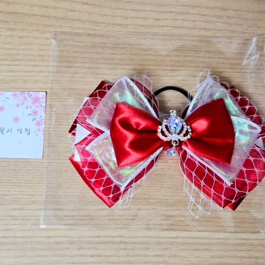 [BUNJANG] Red Lightstick Ribbon / 응원봉 리본 팝니다
