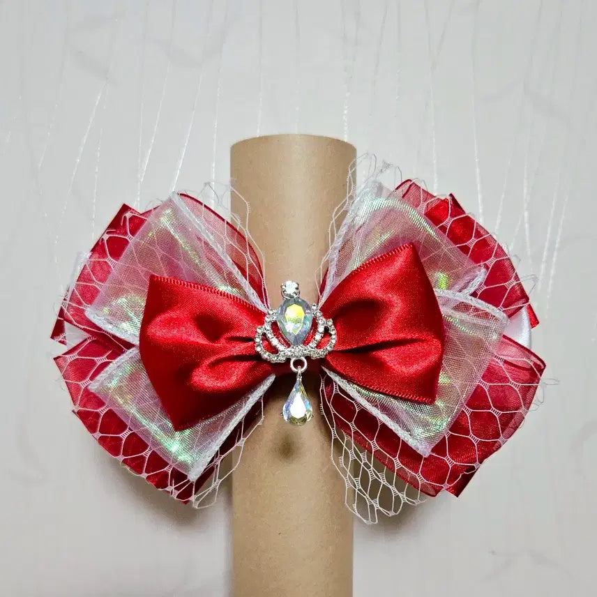 [BUNJANG] Red Lightstick Ribbon / 응원봉 리본 팝니다