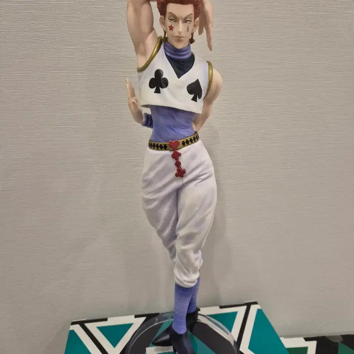 [BUNJANG] Hunter x Hunter Election Arc Hisoka Figure (Opened) / 헌터헌터 헌헌 선거편 쿠지 c상 히소카 개봉품