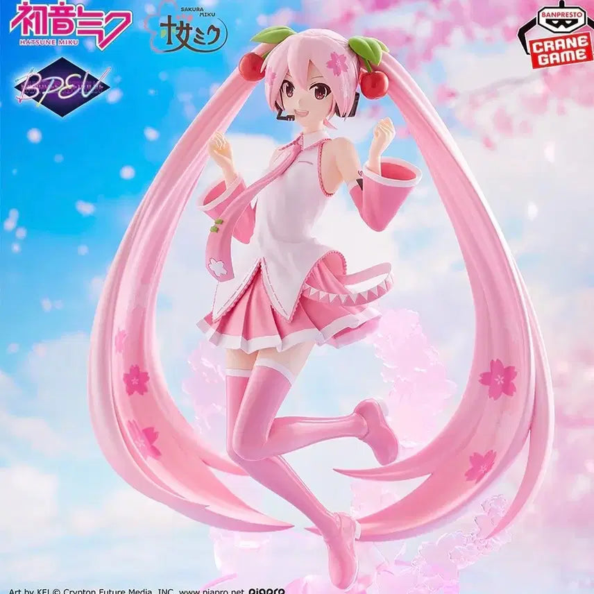 [BUNJANG] Banpresto Evolve Hatsune Miku Sakura Miku Figure (Sealed) / [미개봉]반프레스토 반다이 이볼브 하츠네 미쿠 사쿠라 미쿠 피규어