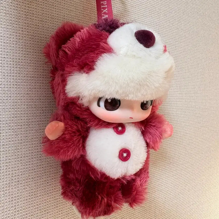 [BUNJANG] Pop Mart Pixar Dimoo Lotso Doll Keychain New / 팝마트 픽사 디무  랏소 인형키링 새상품 (박스O, 카드O)
