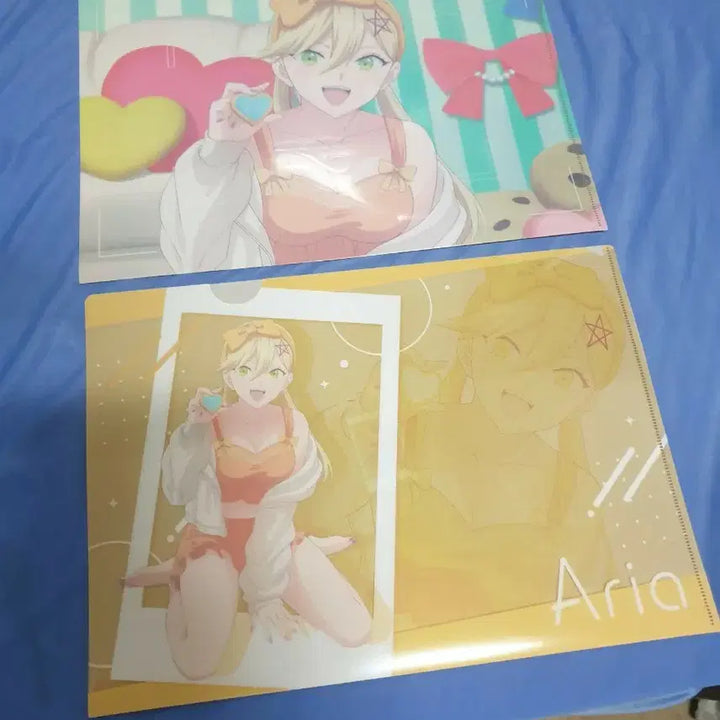 [BUNJANG] 2.5D Temptation Aria Clear File Set / 2.5차원의 유혹 아리아 클리어 파일 2종 세트