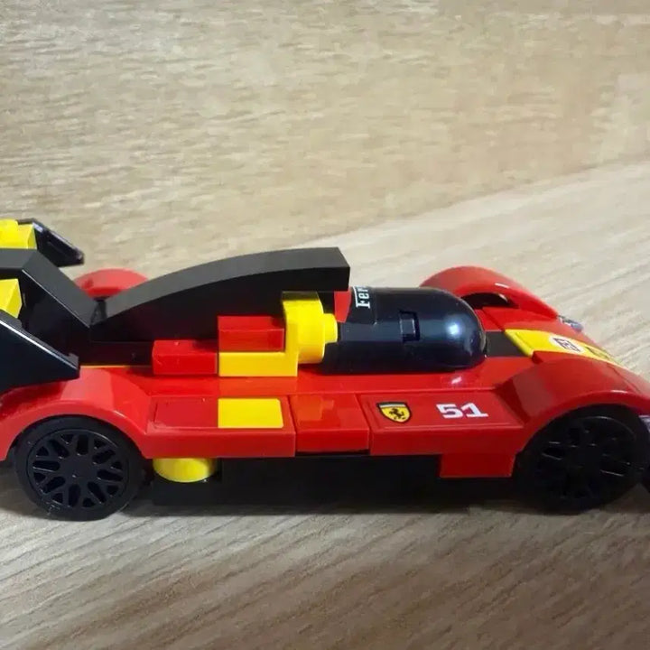 [BUNJANG] LEGO Ferrari Racing Car 51 / 레고 페라리 레이싱카 51번