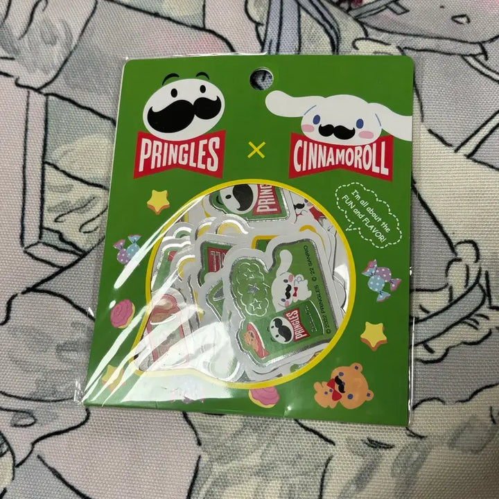 [BUNJANG] Sanrio Cinnamoroll Pringles Collaboration Sticker / 22 산리오 시나모롤 프링글스 스티커
