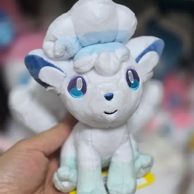 [BUNJANG] Alolan Vulpix Pokemonfit Plush / 알로라 식스테일 포켓몬핏 현물 국내배송