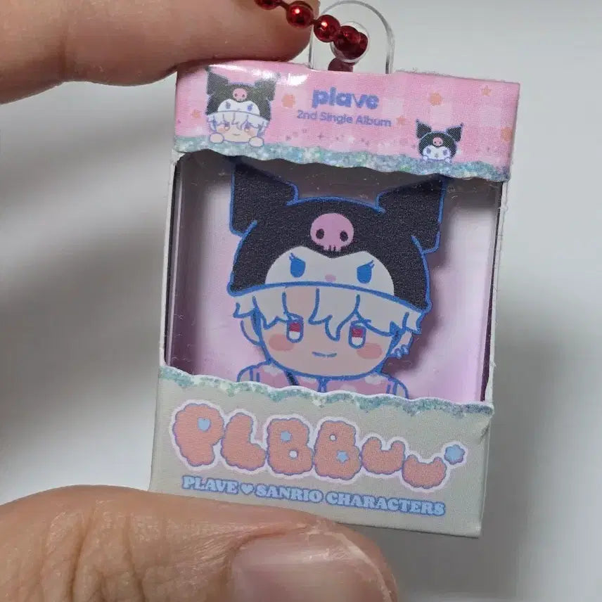 [BUNJANG] PLAVE x Sanrio Collaboration BBUU Acrylic Keyring Eunho / 플레이브 bbuu 산리오 콜라보 아크릴 키링 은호