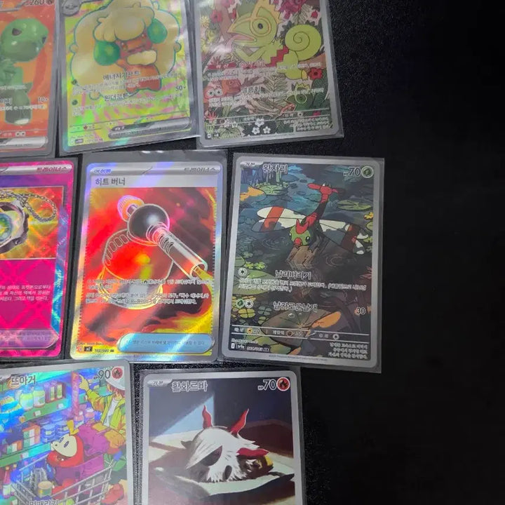 [BUNJANG] Pokemon Card 11 Types Set / 포켓몬 카드 11종 세트
